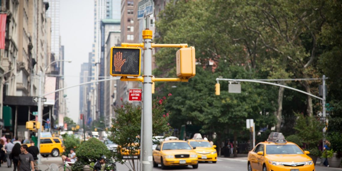 اشارات المرور في امريكا