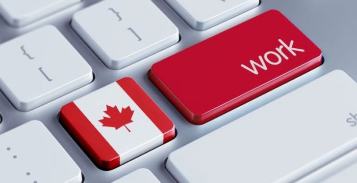 فيزا العمل في كندا
