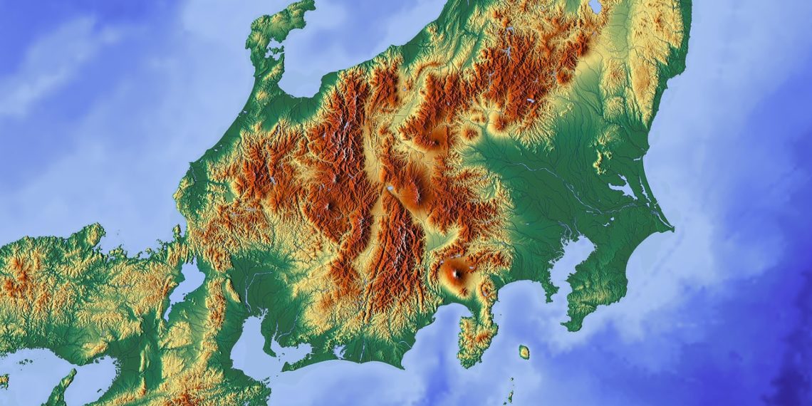 خريطة اليابان