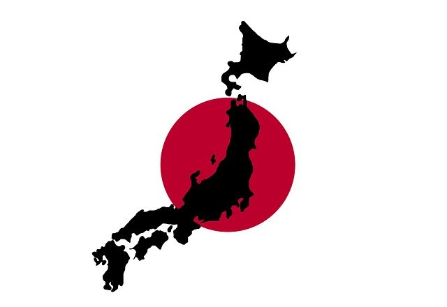 خريطة اليابان