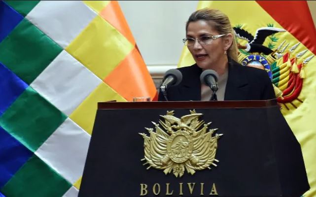 رئيسة بوليفيا جانين آنيز