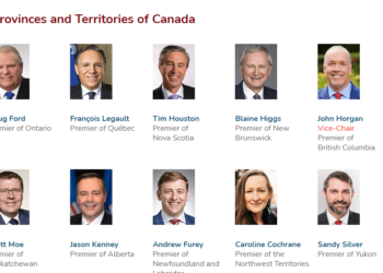 رؤساء وزراء مقاطعات كندا