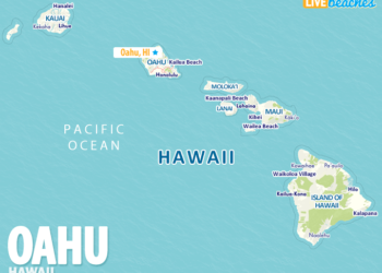 خريطة هاواي