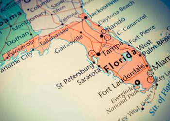 خريطة فلوريدا