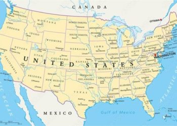 خريطة أمريكا