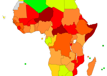 خريطة أفريقيا