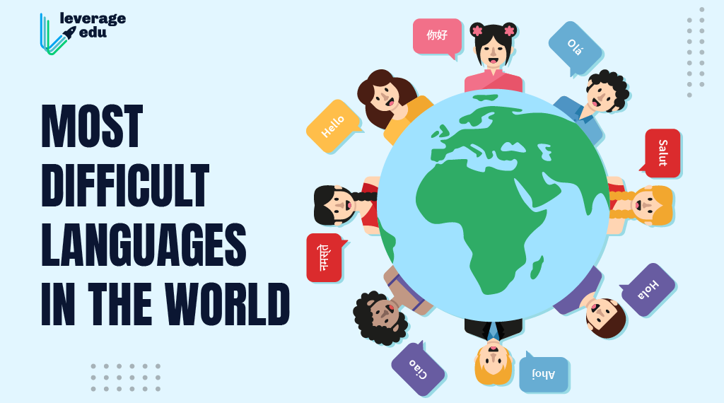 أصعب لغات العالم بالترتيب 