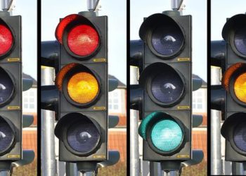 إشارات المرور في أمريكا