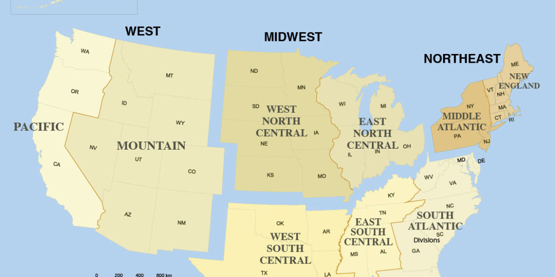 أكبر ولاية أمريكية من حيث عدد السكان