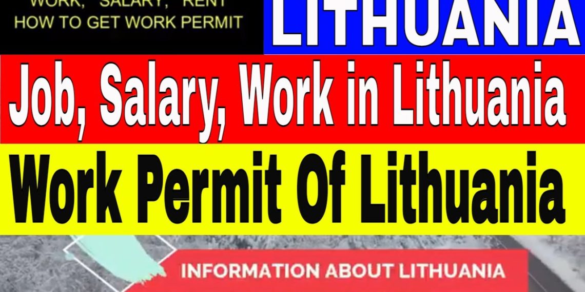 رواتب العمل في ليتوانيا