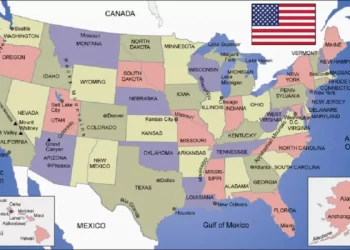 عدد ولايات أمريكا واسمائها