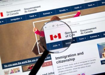 موقع وزارة الهجرة الكندية