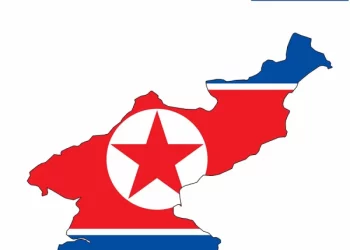 علم كوريا الشمالية