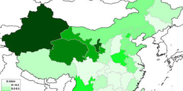 عدد المسلمين في الصين