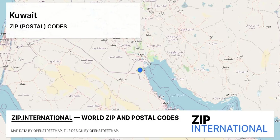 الرمز البريدي للكويت