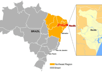 خريطة البرازيل ومدنها