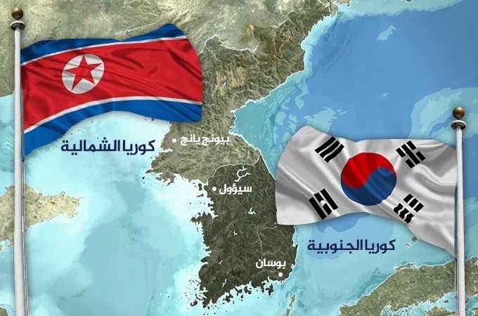 خريطة كوريا الجنوبية
