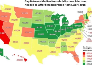 متوسط دخل الفرد في أمريكا 
