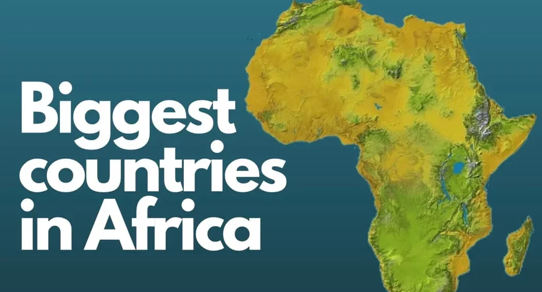 أكبر الدول الإفريقية مساحة