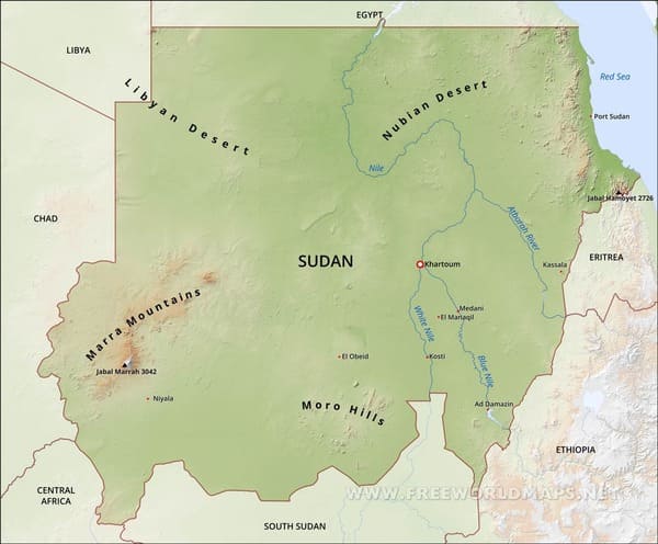 Sudan area