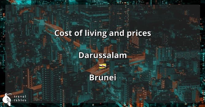 تكلفة المعيشة في بروناي
