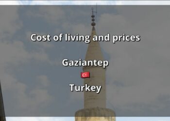 تكلفة المعيشة في غازي عنتاب