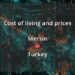 تكلفة المعيشة في مرسين
