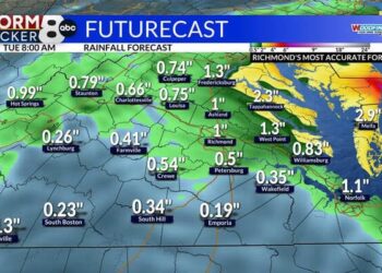 الطقس في فرجينيا
