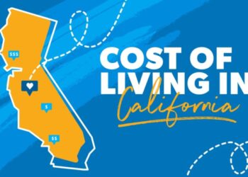 تكلفة المعيشة في كاليفورنيا
